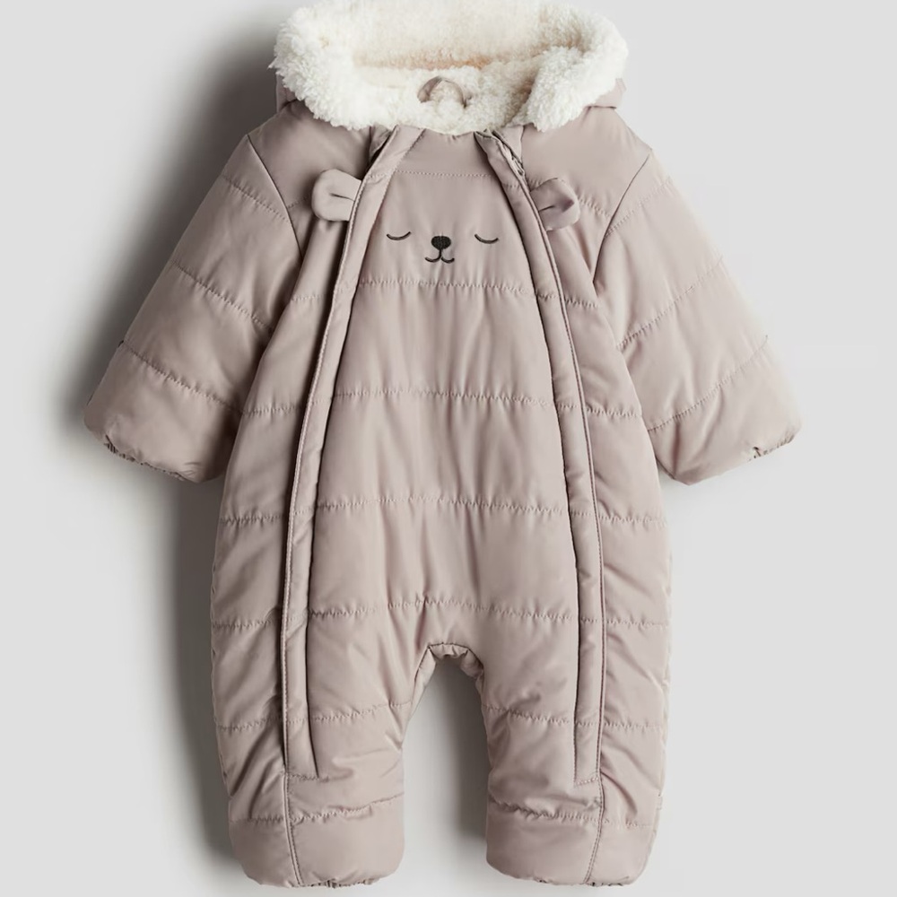 H&M PADDED BABY BUNTING / Size 6 m
